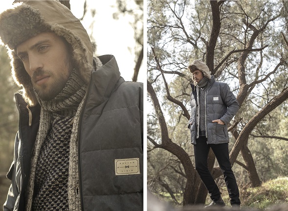 סוודר אפור גולף- Tommy Hilfiger / סוודר אפור כפתורים- Wrangler/ מעיל- Rhythm/ מכנס שחור- Castro/ מגפיים- Blundstone/ כובע- Pull & Bear