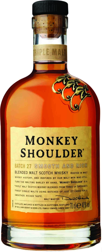 Monkey Shoulder /190 ₪/ להשיג בכל חנויות המשקאות