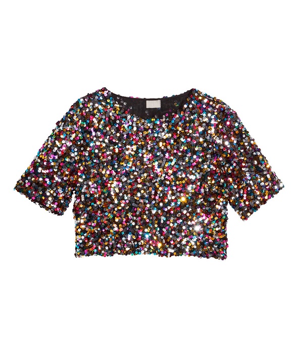 H&M , חולצת פייטים, 199 ₪. צילום: יח"צ חו''ל