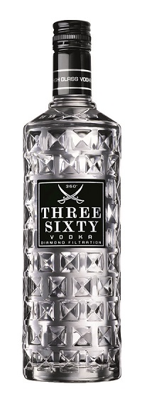 וודקה פרימיום THREE SIXTY