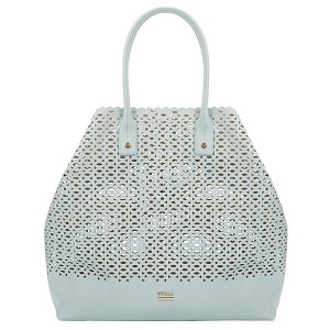 FURLA תיק מחורר לבן 1700 שח צילום יחצ