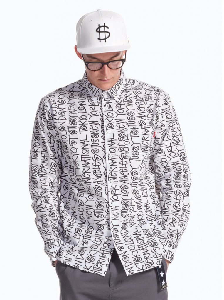 STUSSY TLV. קפלן 34 תל אביב. חולצה מכופתרת 329 שח צילום ג'ימס קאנט