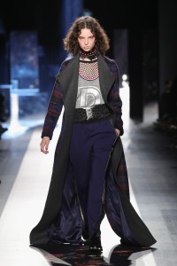 NEW YORK, NY - FEBRUARY 09: DESIGUAL-NYFW-AW17-CATWALK-LOOK #