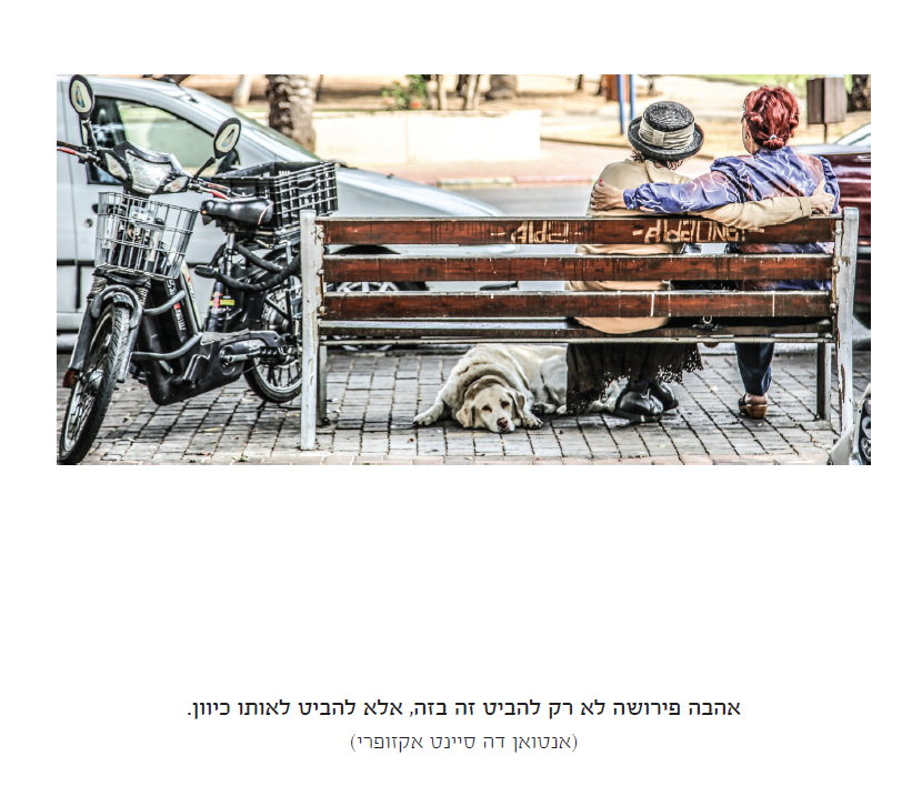 מתוך ספרו של תומר פלד ״ליד הבית״
