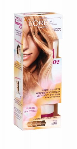 הבהרה הדרגתית של השיער 39.90שח לוריאל פריז צילום יחצ חול