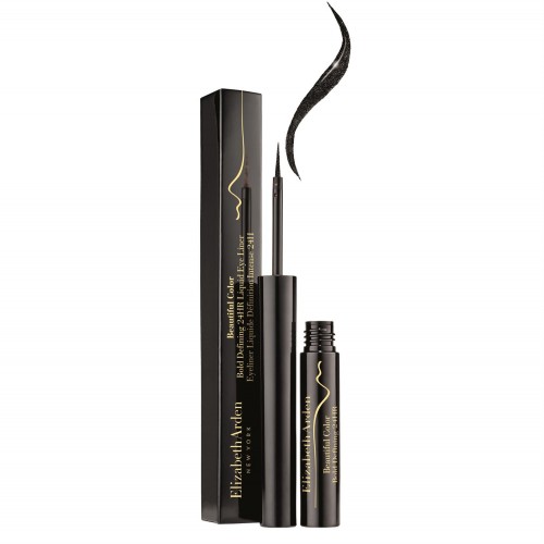 BEAUTIFUL COLOR BOLD DEFINING LIQUID EYE LINER-BLACK 01 איילינר מבית אליזבת ארדן | מחיר: 140 ש״ח | צילום: יח״צ חו״ל