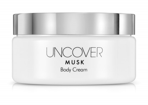 UNCOVER MUSK קרם גוף מבושם מבית קרליין מחיר 69.90 שח צילום מוטי פישביין