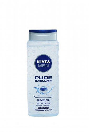 NIVEA ג'ל רחצה פיור אימפקט | מחיר: 19.90 ש״ח | צילום: יח״צ
