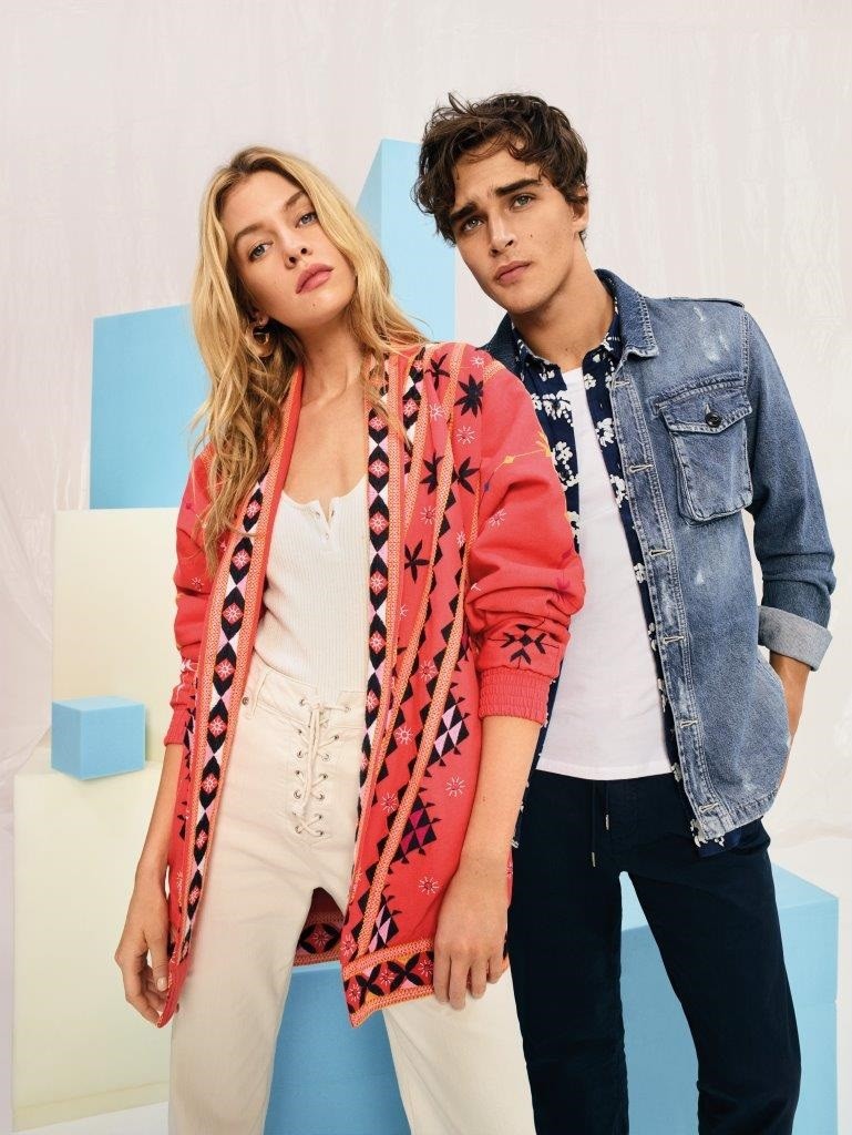 הג'ינס כמרכז הבמה של הקולקציה | Pepe Jeans London לקיץ 18' | צילום: יח''צ חו''ל
