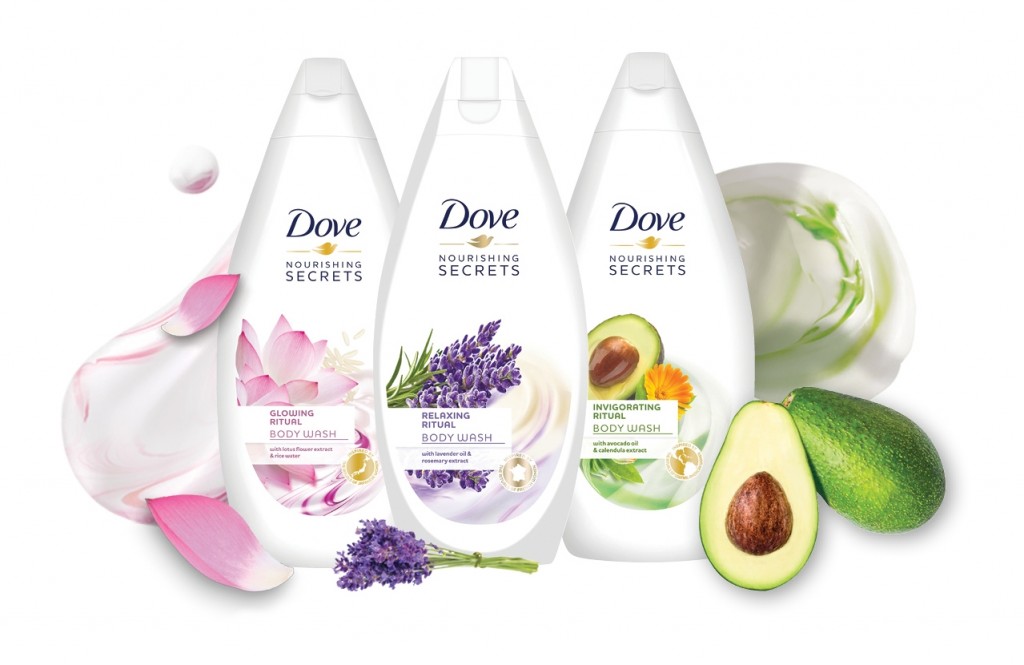קרם רחצה מושלם DOVE nourishing Secrets