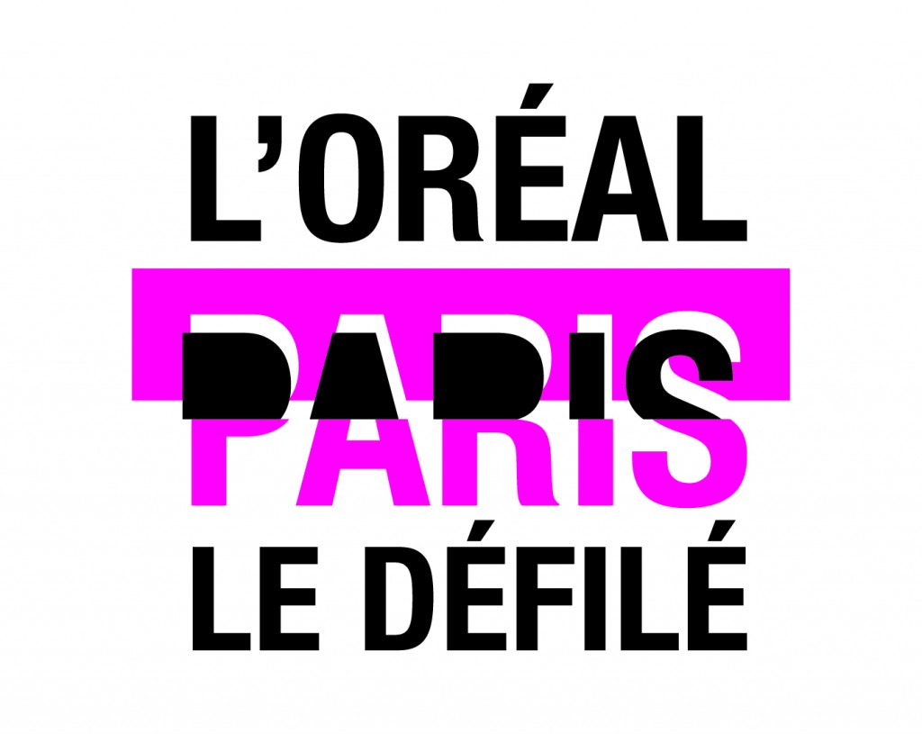 LOGO LE DEFILE L'OREAL PARIS / לוגו שבוע האופנה בפאריז