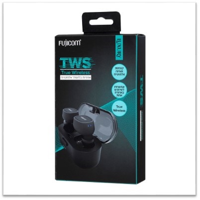 FUJICOM - אזניות Bluetooth גרסת 4.1 מתנה מושלמת למחפשים שקט